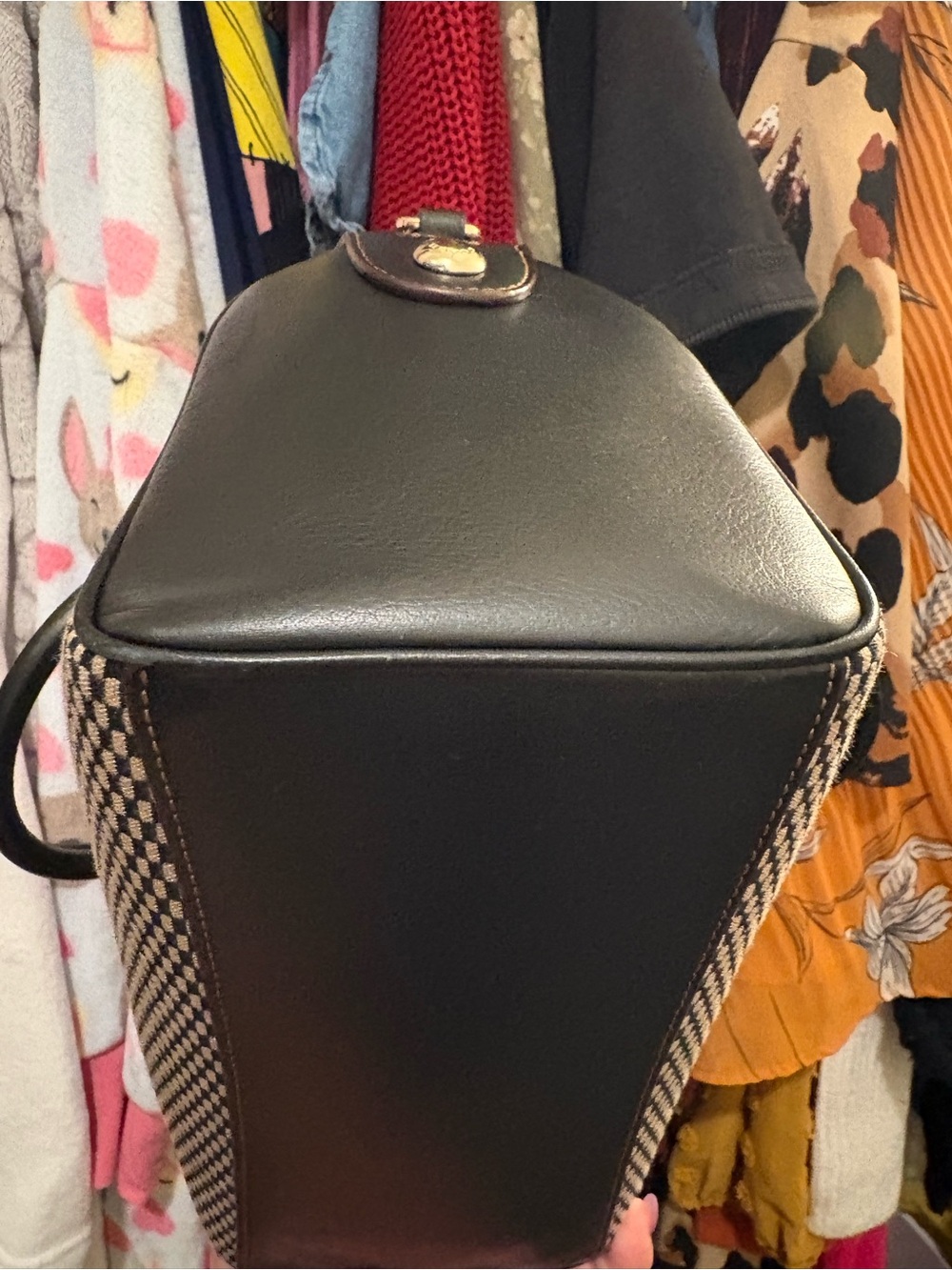 Coach | Black Legacy Jacquard Mini Bennett Satchel - Picture 7 of 16